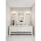 Z-Lite Grayson Vanity, 2-Light, 16 In.W x 5.75 In.L x 8.5 In.H, Brushed Nickel/Clear + Etched Opal 1949-2V-BN - alternate 7